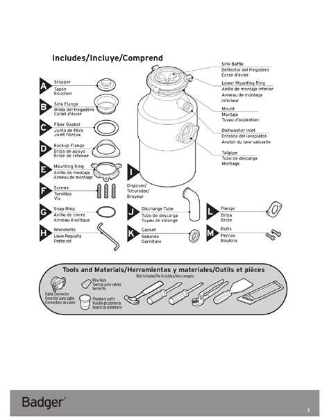 Insinkerator Badger 100 Manuals 